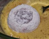 Rántott gombafejek 🍄‍🟫🧅hagymás csirkemájjal töltve🍄🍄‍🟫🍄 recept fázis 4 fotója