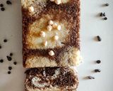 A picture of step 6 of Vanilla Chocolate Marble Cake.