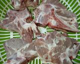 Hình bước làm 1 của món Cháo Mực Khô