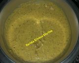 A picture of step 4 of Chana dal /udad dal chutney.