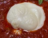 Foto do passo 3 de Burrata com molho de tomate