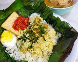 Foto langkah ke 5 dari resep Nasi Bakar Jamur (Vegetarian).