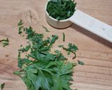 Foto del paso 1 de la receta: Ensalada de tiras de zanahoria