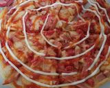 Foto langkah ke 10 dari resep Pizza chesse....