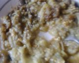 A picture of step 2 of Baigan ka raita.