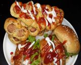Foto langkah ke 4 dari resep Hotdog mini.