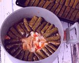 صورة لخطوة 5 من وصفة طاجن ورق العنب بالكوارع