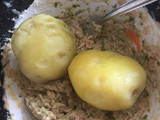 Tortas de atún con papa