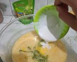 Foto langkah ke 4 dari resep Proll Tape Keju Matcha Panggang🍵🧀.