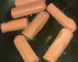 A picture of step 2 of Mini sausage rolls.