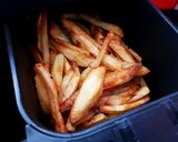 Une image de l'étape 2 de Frites fraîches cuisson acti fry recette saines 😋😉 airfryer.