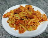 Foto del paso 5 de la receta: Farfalle tricolores a la Forestal