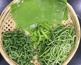 Hình bước làm 3 của món Mì Nui Hoành Thánh lá bằng máy phillips + video