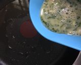 A picture of step 3 of Green Garlic Classic Omelette.