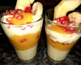 A picture of step 4 of Mango custard.