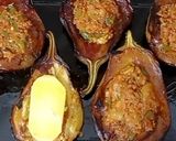 عکس مرحله 4 از دستور بادمجون شکم پر پنیری