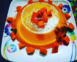 A picture of step 5 of Mango jelly cake.