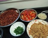 A picture of step 2 of Indonesian Peanut spicy sauce (sambel pecel).