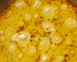 A picture of step 9 of Chicken Changezi.