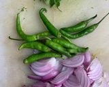A picture of step 4 of Green Masala Pulao.