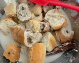 Foto del paso 3 de la receta: Torta de Pan : Estilo saludable; con cubierta de chocolate : 🙋♀️🏃🏼♀️