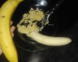 Foto del paso 1 de la receta: Galletas de banana, avena y vainilla