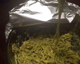 A picture of step 4 of Alkaline - Zucchini Linguini.