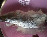 Gambar langkah 2 resipi Ikan siakap sweet thai chili mango 🐟🐬🐋🐳.