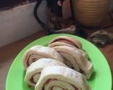 Foto langkah ke 5 dari resep Bakpao Stroberi Gulung.