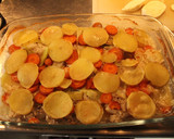 Foto del paso 7 de la receta: Sanguche al horno, de papas con bacalao al diome