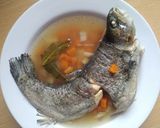 A picture of step 4 of Trout fish soup.