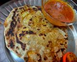 A picture of step 4 of Radish spicy puri.