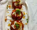 A picture of step 7 of Idli chat pata chat.