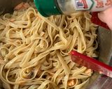 Foto langkah ke 4 dari resep Salmon Fettuccine.