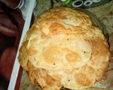 A picture of step 8 of Beef Pasanday with Kachori 😋💗🥰.
