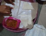 Foto langkah ke 3 dari resep Sumpia Krenyes Abon Serundeng.