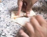 A picture of step 8 of Spring chicken veg roll.