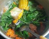 Foto langkah ke 4 dari resep Sayur Bening Bayam Seger.