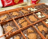 Foto langkah ke 6 dari resep Brownies lotus biscoff.