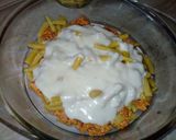 Besamel-es rakott zöldbab recept fázis 6 fotója