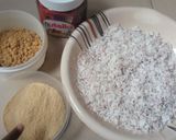 A picture of step 1 of Coco-Nut balls.