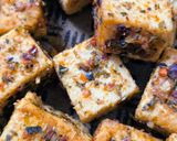 Foto del paso 4 de la receta: Tofu orgánico al chimichurri 🥢 Cubitos de tofu bio con hierbas deshidratadas y vinagre vivo 🥣