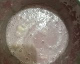 A picture of step 3 of Pista pomegranate milk shake.