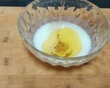 A picture of step 1 of Orange strawberry squash flan.
