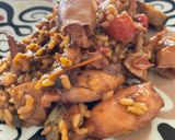Foto del paso 8 de la receta: Arroz meloso de sepia, calamares y jurel en salazón(opcional)