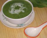 A picture of step 4 of Spinach Soup.
