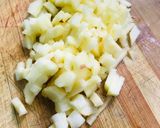 A picture of step 3 of Coconut Apple Milkscones.