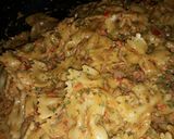A picture of step 4 of Creamy Beef Pasta.
