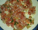 Foto del paso 8 de la receta: Nachos con salsa mexicana y salchicha