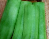 Hình bước làm 2 của món Canh bí xanh, nấm đùi gà